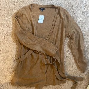 NWT! J Crew tie waist cardigan